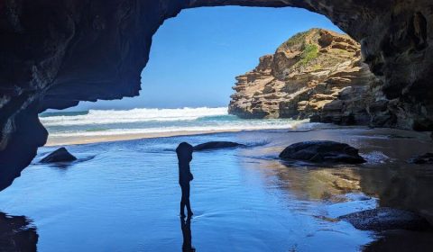 How To Get To Ghosties Beach Caves, Central Coast